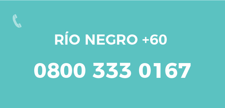 Teléfono Río Negro +60