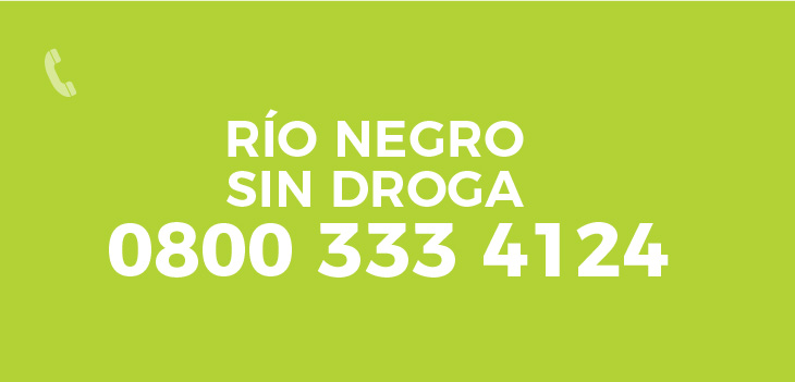 Teléfono Río Negro Sin Droga